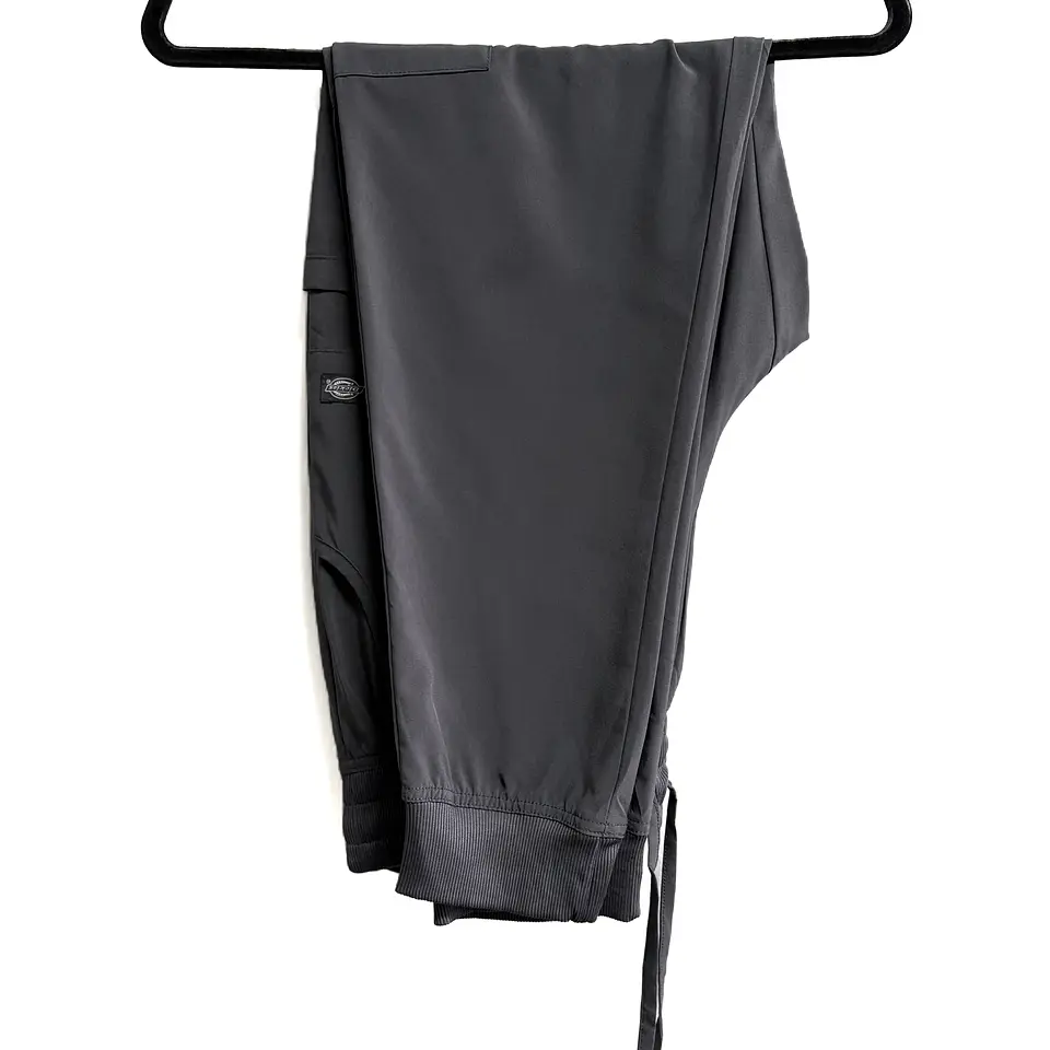 Talla S Pantalón gris con puños semielasticado $7000 2