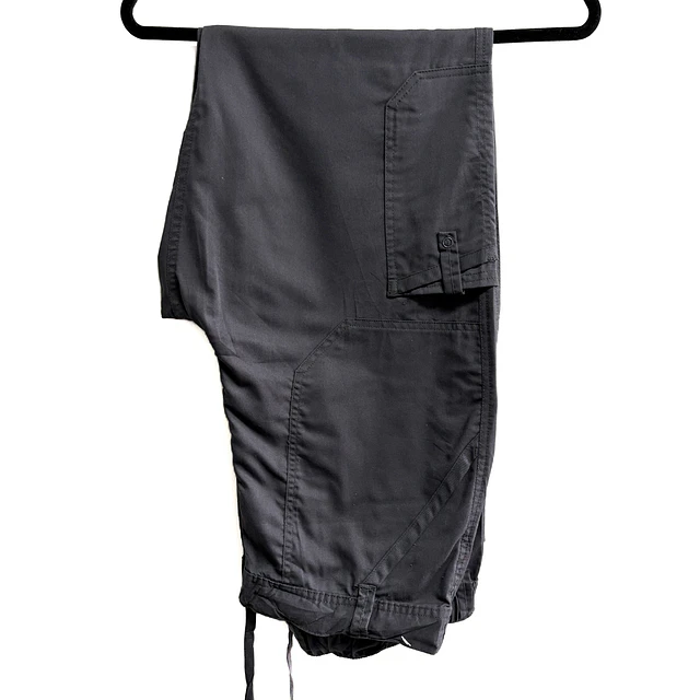 Talla M Pantalón gris semielasticado $7000