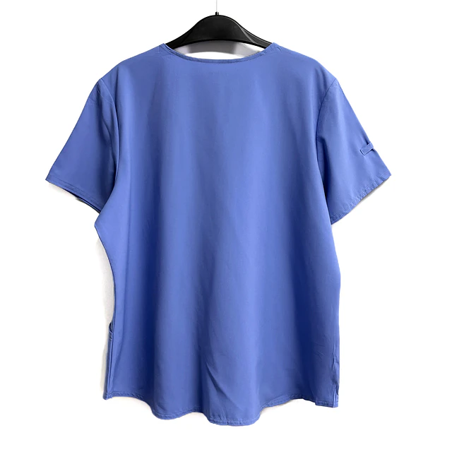 Talla XL Scrub celeste mujer semielasticado NUEVO $9000