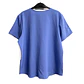 Talla XL Scrub celeste mujer semielasticado NUEVO $9000 - Miniatura 2