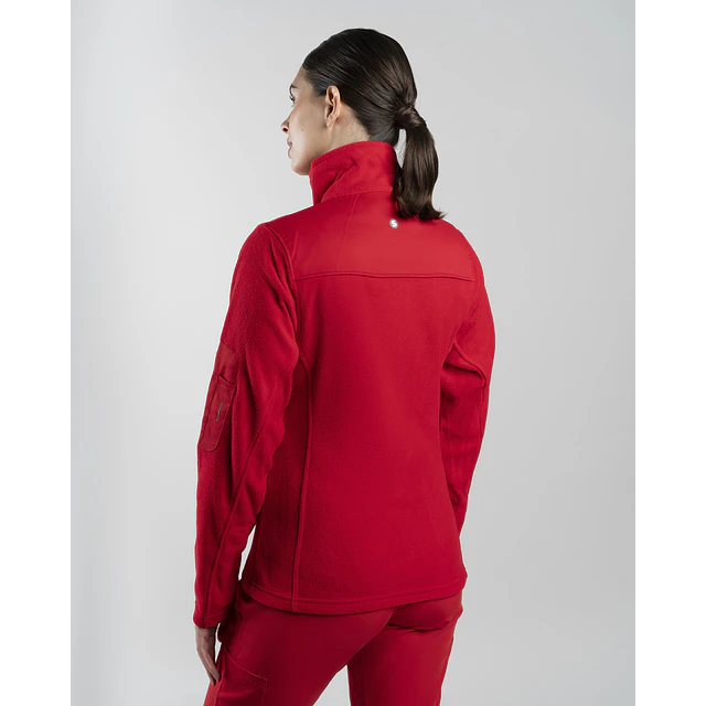 POLAR MICROFLEECE MUJER ROJO