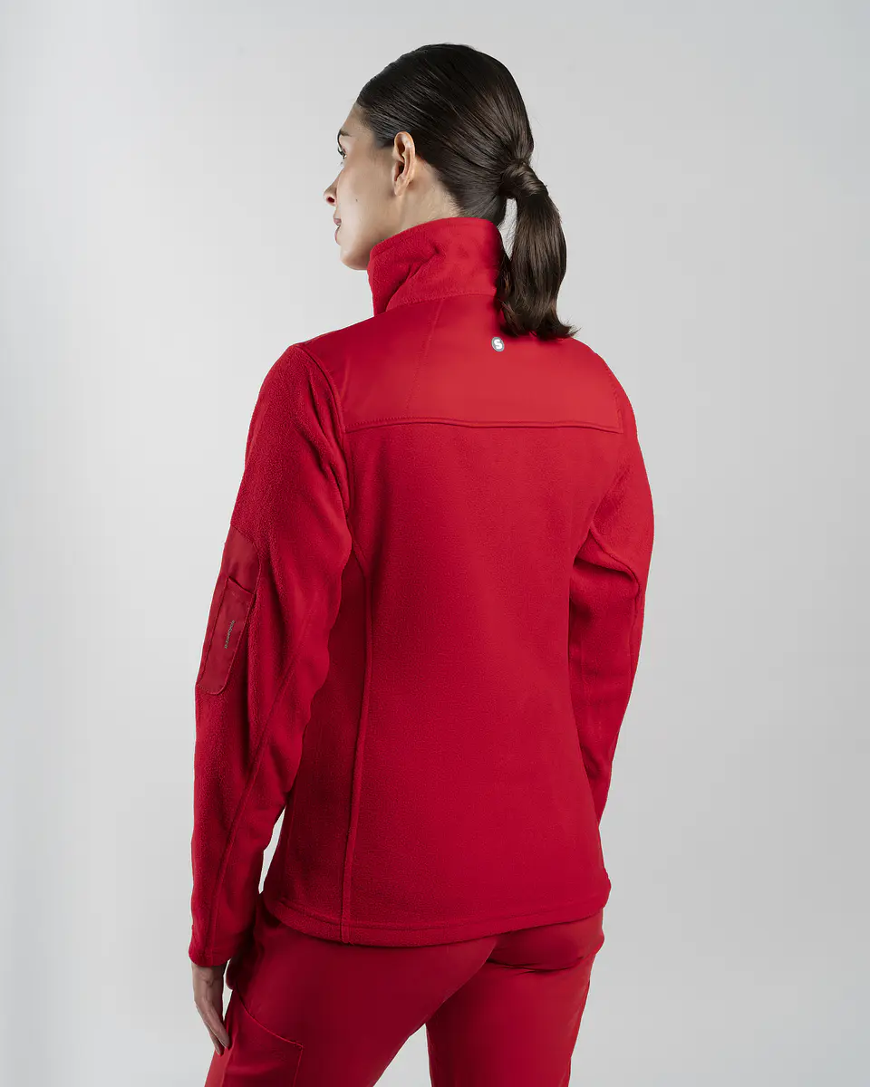 POLAR MICROFLEECE MUJER ROJO 2