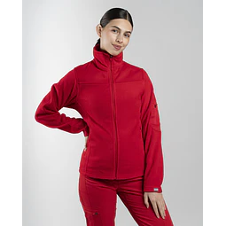 POLAR MICROFLEECE MUJER ROJO