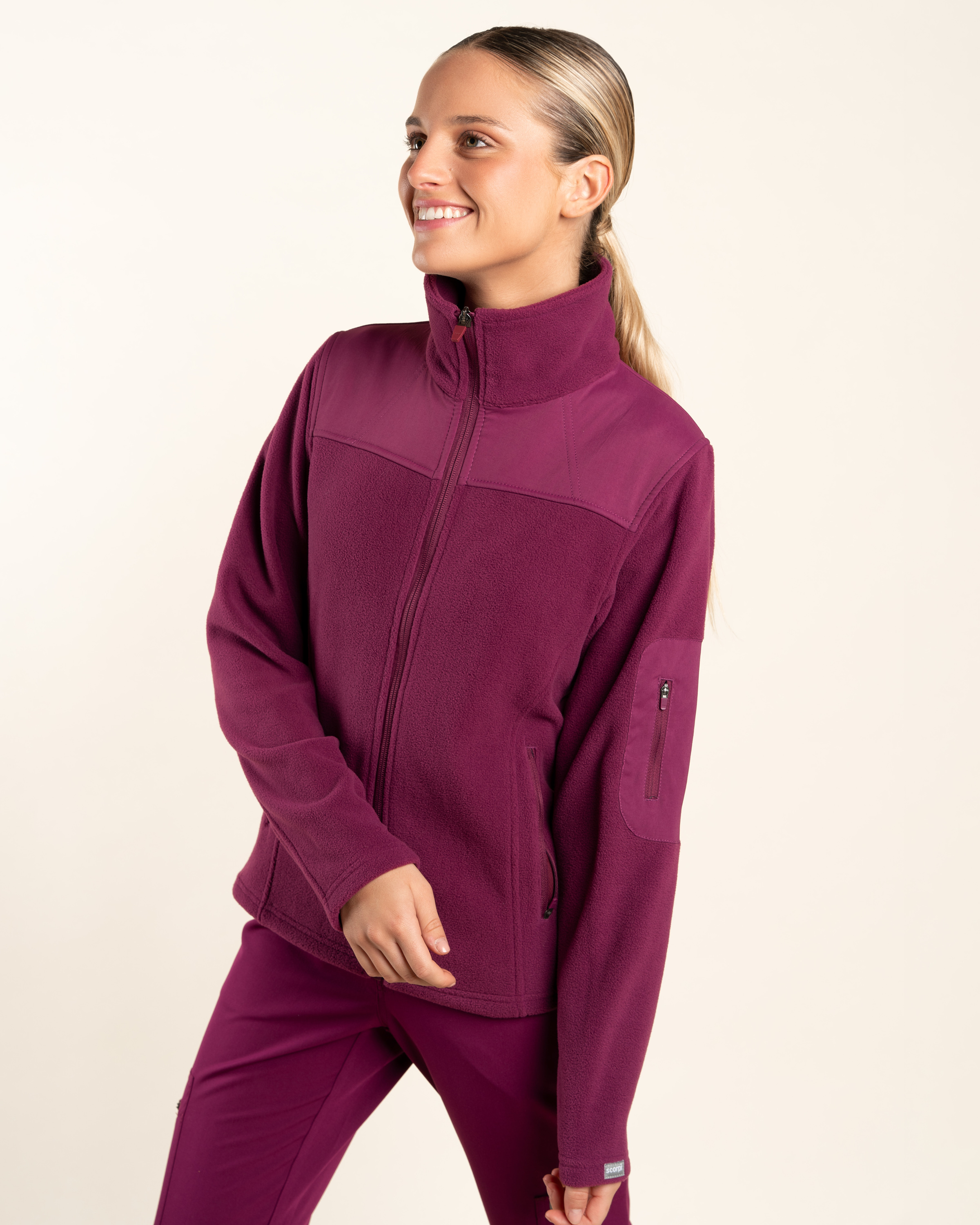 POLAR MUJER MICROFLEECE BURDEO