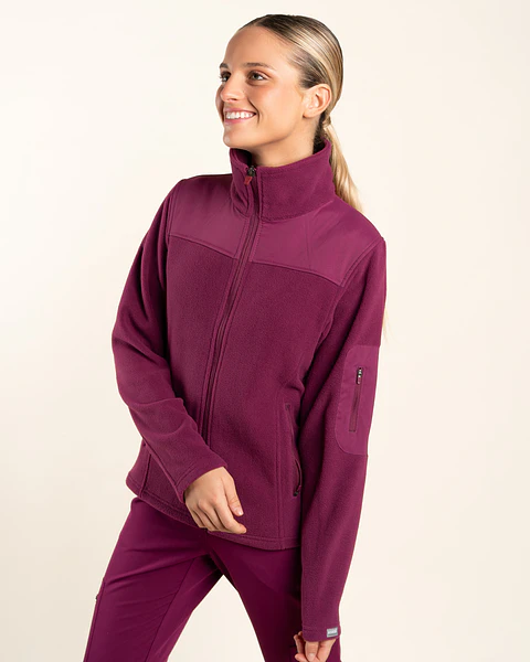 POLAR MUJER MICROFLEECE BURDEO