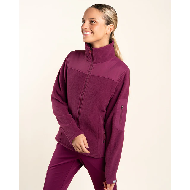 POLAR MUJER MICROFLEECE BURDEO