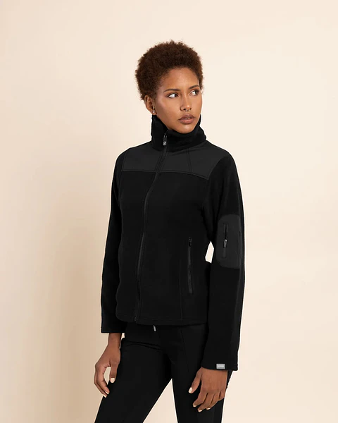 POLAR MICROFLEECE MUJER NEGRO
