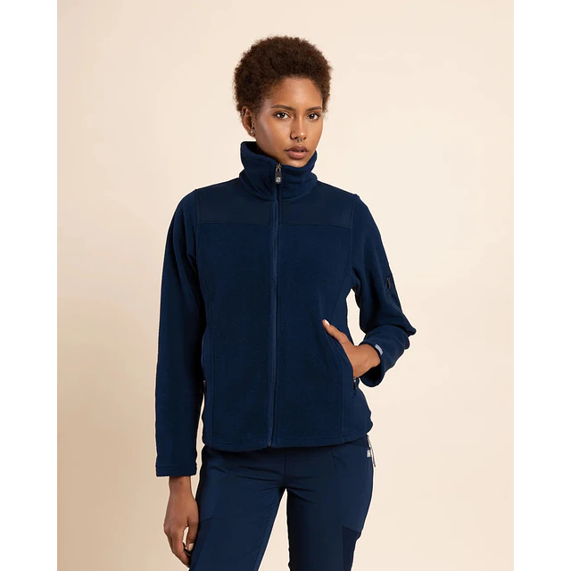POLAR MICROFLEECE MUJER MARINO