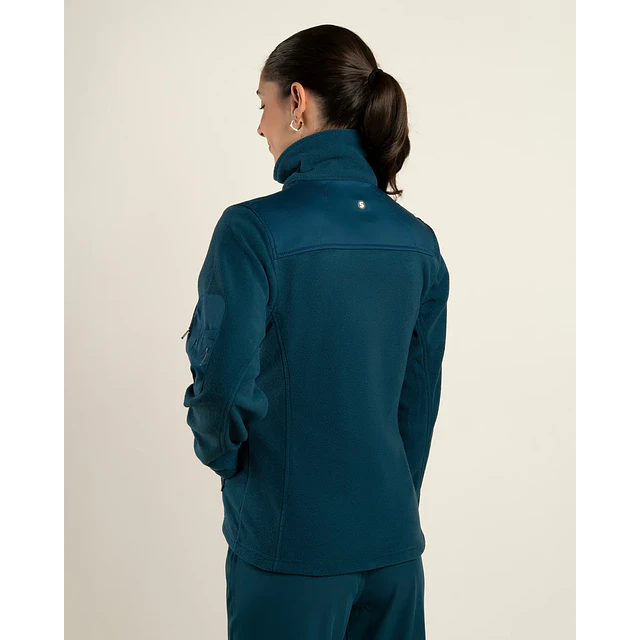 POLAR MUJER MICROFLEECE CARIBBEAN