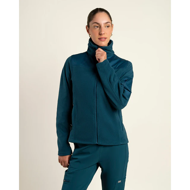 POLAR MUJER MICROFLEECE CARIBBEAN