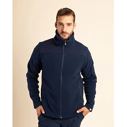 POLAR HOMBRE MICROFLEECE AZUL