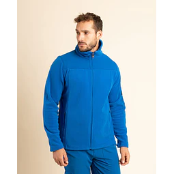 POLAR HOMBRE MICROFLEECE AZUL REY