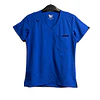 Talla S Scrub mujer azul rey antifluido semielasticado Monarch $8000