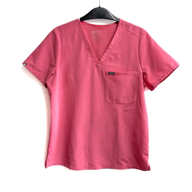 Talla M Scrub mujer rosado Figs $8000