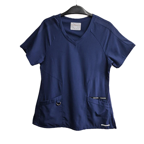 Talla M Scrub mujer azul marino Skechers elasticado $8000