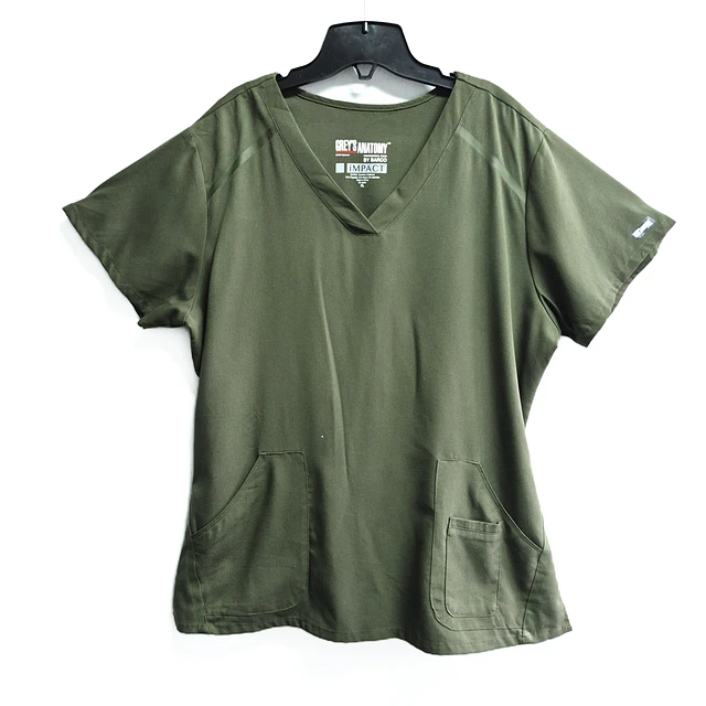 Talla XL Scrub verde musgo mujer Greys Anatomy $7000