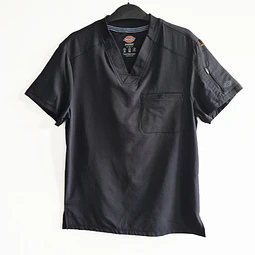 Talla S Scrub negro hombre Dickies elasticado $9000