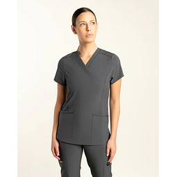 TOP MUJER GRIS SPORT STRETCH