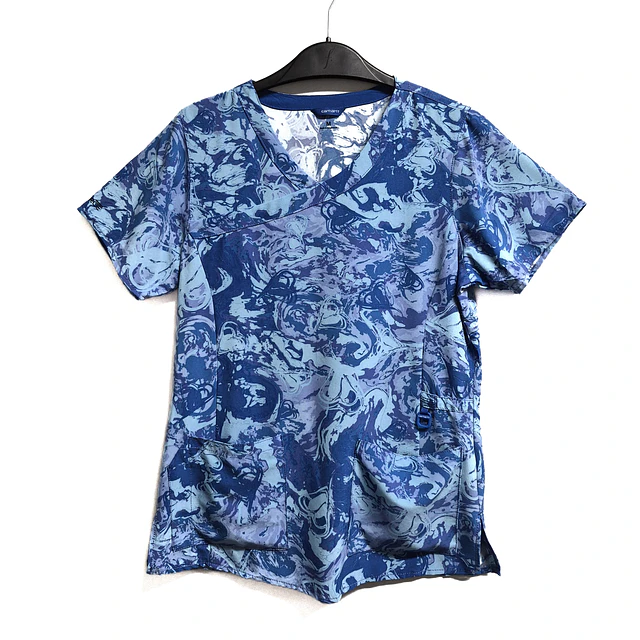 Talla M Scrub mujer diseños celestes y azules Carhartt $8000