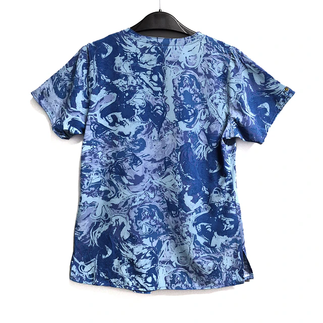 Talla M Scrub mujer diseños celestes y azules Carhartt $8000