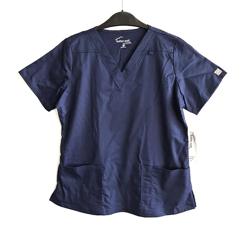 Talla M Scrub mujer azul marino semielasticado NUEVO $9.000