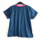 Talla M Scrub mujer color petroleo semielasticado $8000 - Miniatura 2