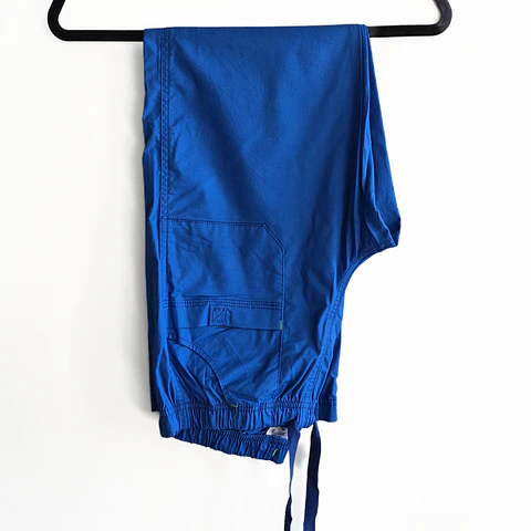 Talla XS Petite pantalón mujer azul rey $8000