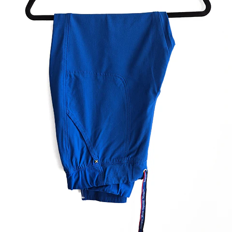 Talla M Petite pantalón mujer azul rey jogger elasticado $8000