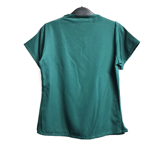 Talla XS scrub mujer verde elasticado $8000