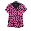 Talla S Scrub mujer elasticado fucsia corazones $8000