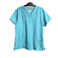 Talla M Scrub mujer turquesa elasticado $8000 - Miniatura 1