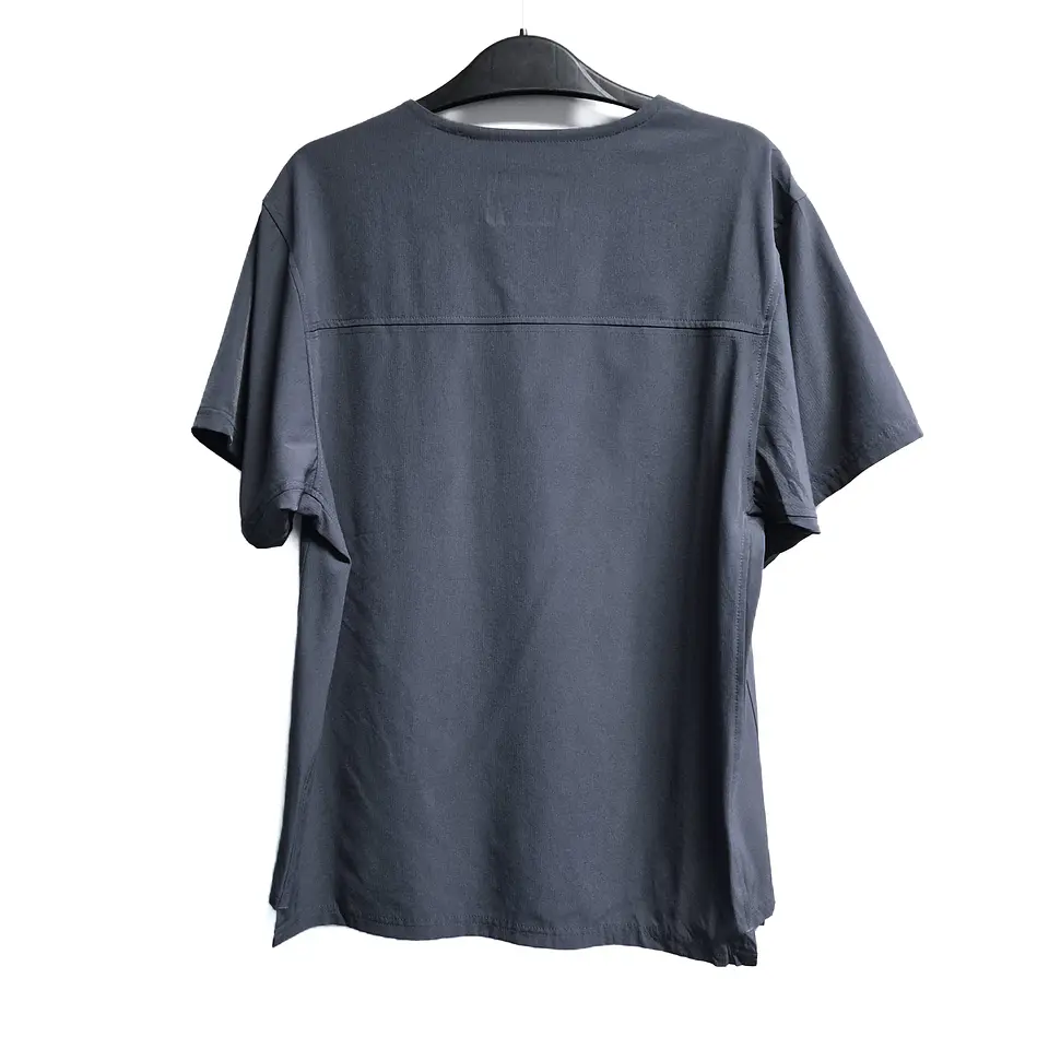Talla M Scrub hombre gris Skechers elasticado $8000 2