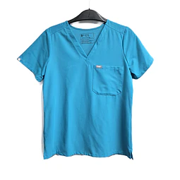 Talla S Scrub mujer teal blue Figs semielasticado $8000