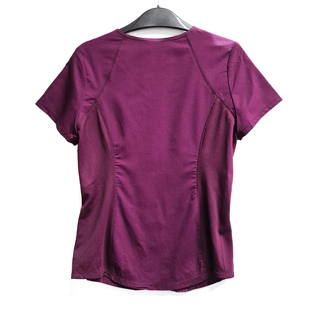 Talla XS Scrub mujer burdeo semielasticado $8000