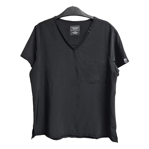 Talla L Scrub mujer negro semielasticado $8000
