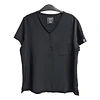 Talla L Scrub mujer negro semielasticado $8000