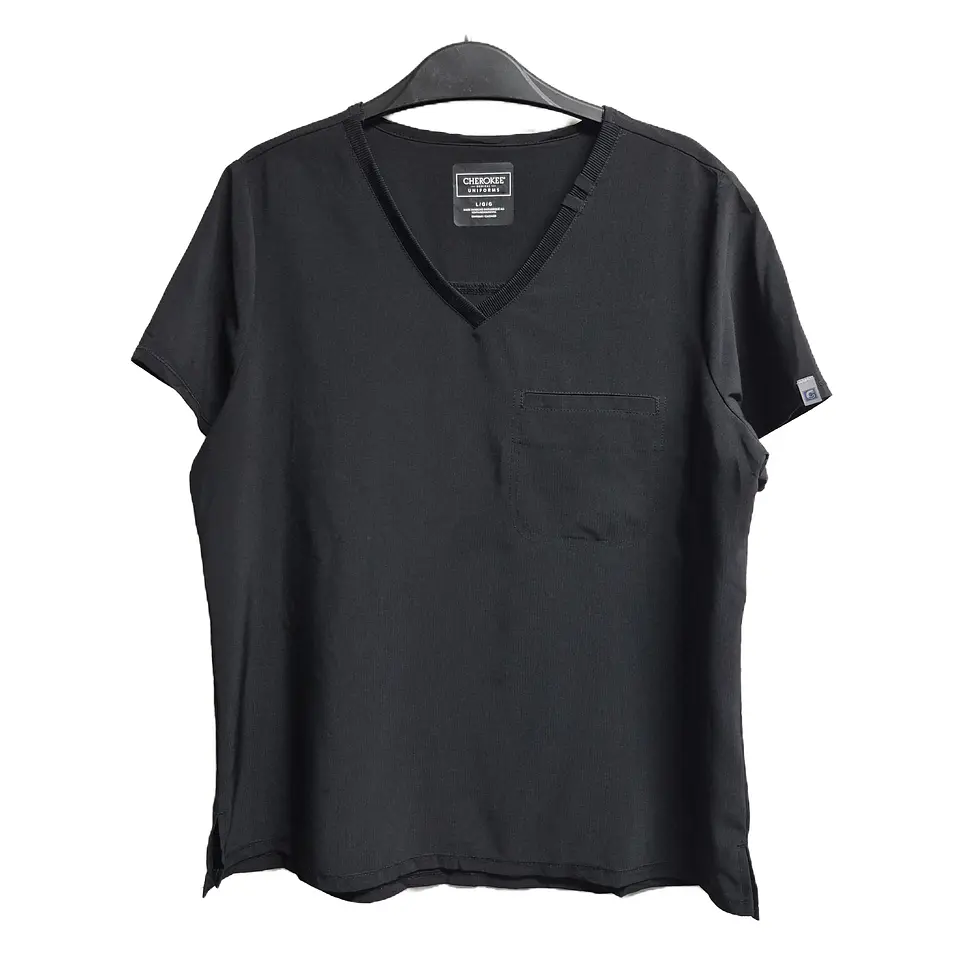 Talla L Scrub mujer negro semielasticado $8000 1