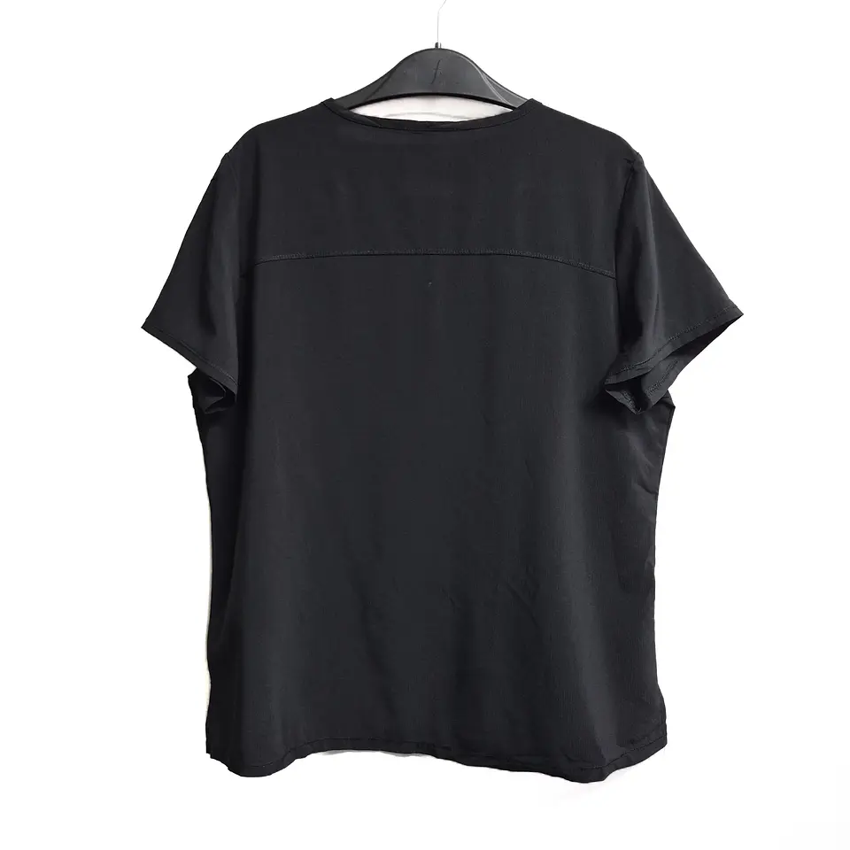 Talla L Scrub mujer negro semielasticado $8000 2