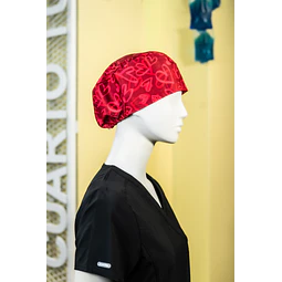 Gorro clínico corazones