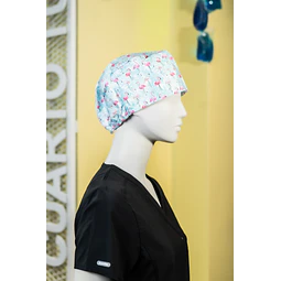 Gorro clínico flamencos