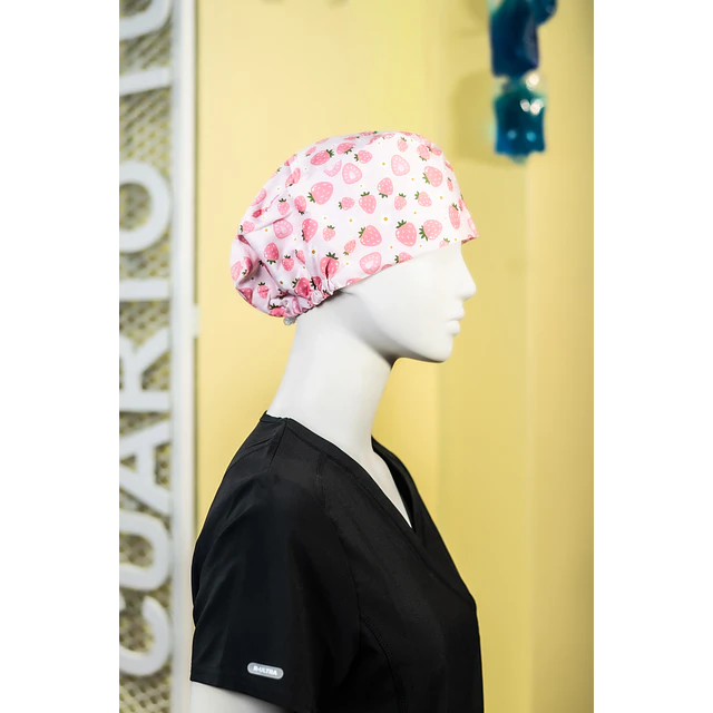 Gorro clínico frutillas