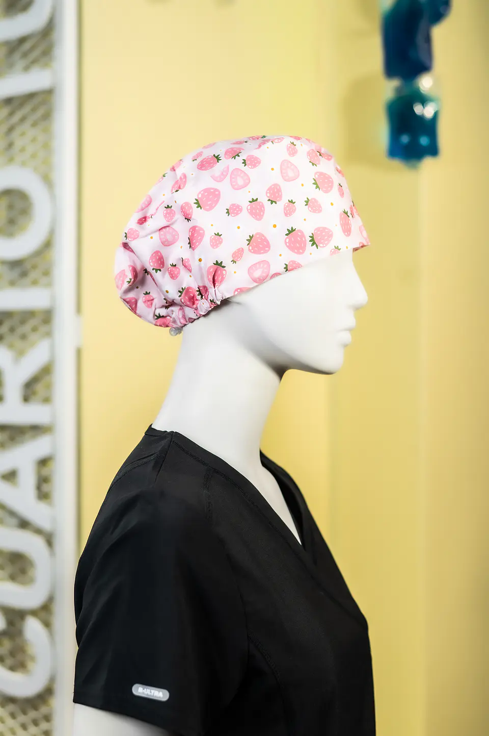 Gorro clínico frutillas 1