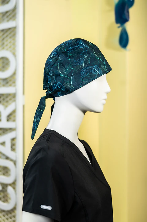 Gorro clínico hojas 