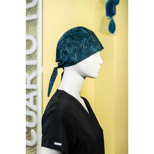 Gorro clínico hojas 