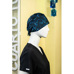Gorro clínico diseño líneas