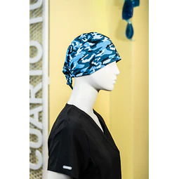 Gorro clínico diseño militar 