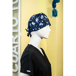 Gorro clínico gatos astronautas