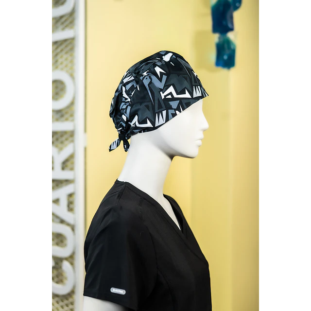 Gorro clínico diseños geométricos