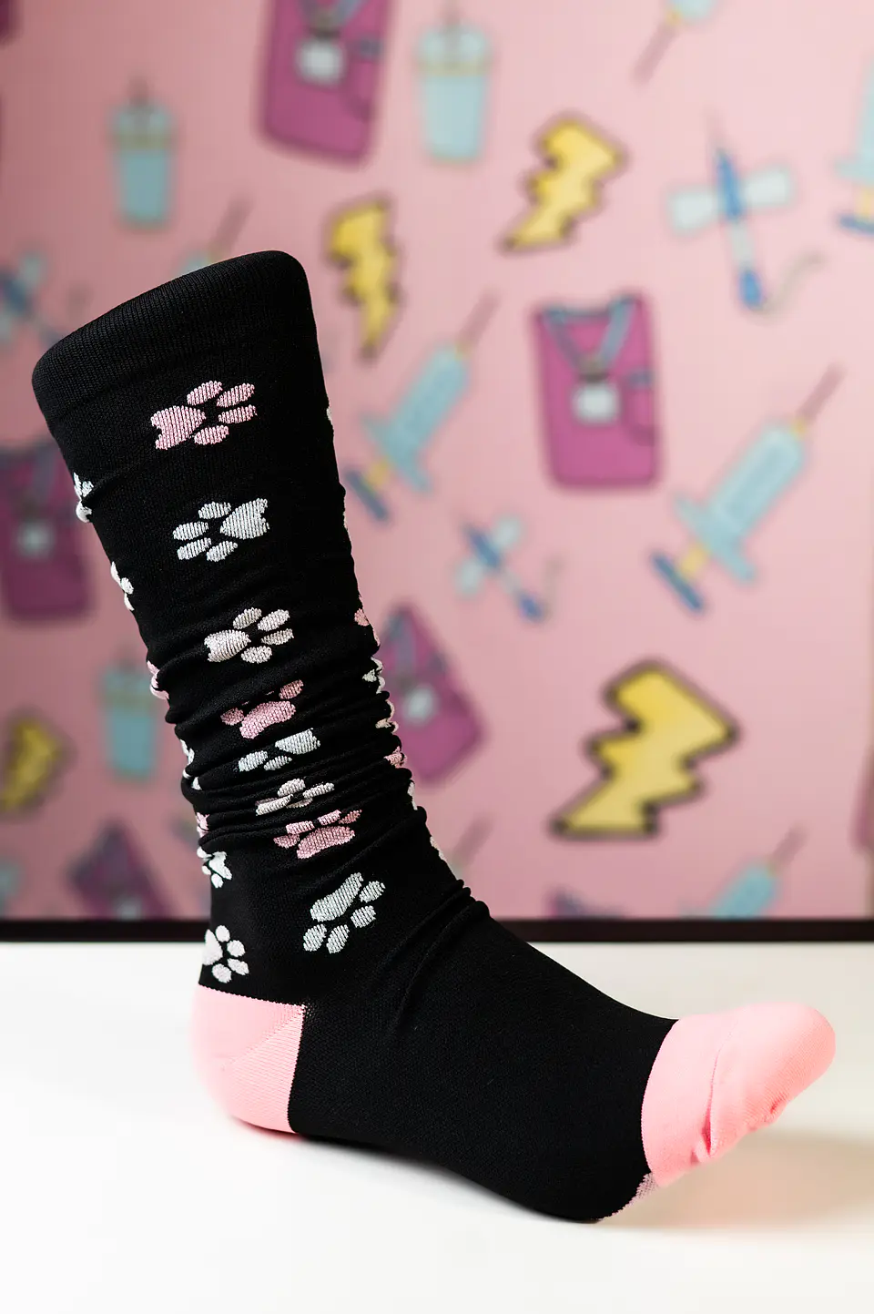 Medias compresivas diseño patitas 1