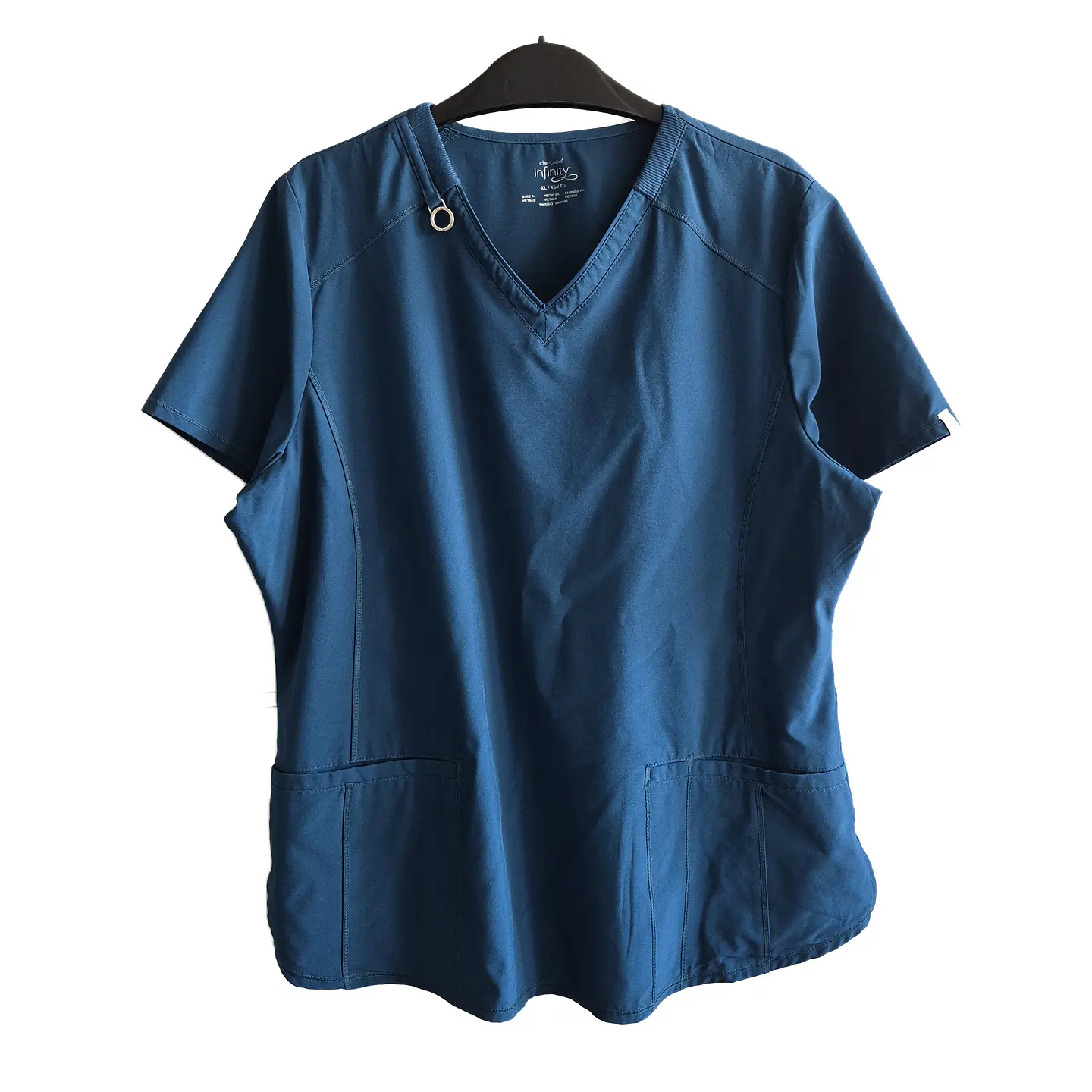 Talla XL Scrub mujer verde petróleo Infinity $8000  1